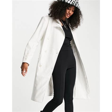 givenchy trench pelle bianco|Trench.